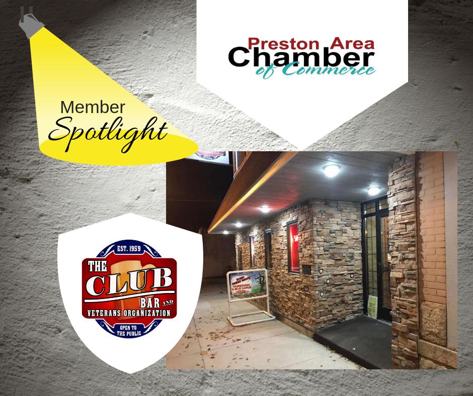 Preston Area Chamber of Commerce Member Spotlight The Club