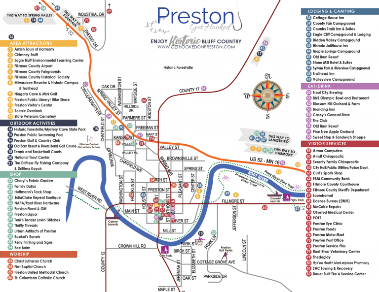 Preston Map